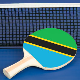 Tanzania vlag tafeltennisbatje