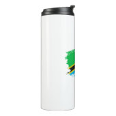Tanzania vlag thermosbeker (Gedraaid links)