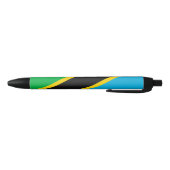 Tanzania vlag zwarte inkt pen (Bodem)