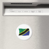 Tanzania Vlagmagneet Magneet (Insitu (Vaatwasser))