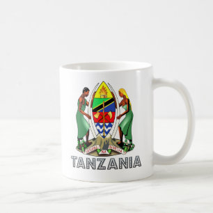 Tanzania wapenschild koffiemok