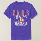 Tanzania zanzibar t-shirt (Design voorkant)