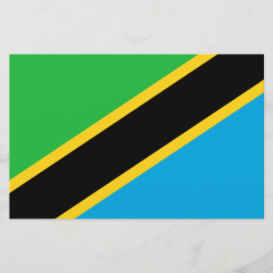 Tanzaniaanse vlag briefpapier
