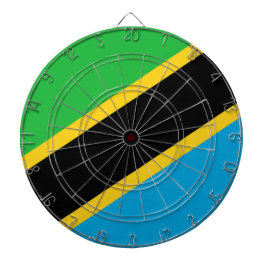 Tanzaniaanse vlag dartbord