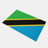 Tanzaniaanse vlag deurmat (Schuin)