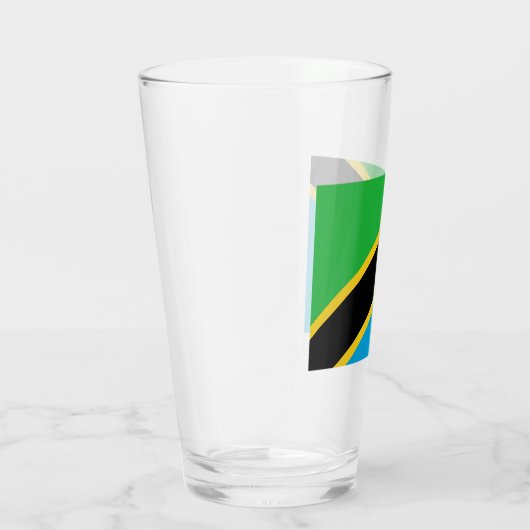 Tanzaniaanse vlag glas (Rechts)