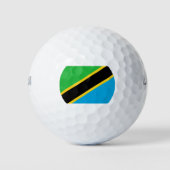 Tanzaniaanse vlag golfballen (Voorkant)