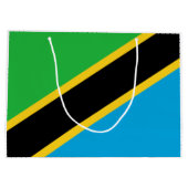 Tanzaniaanse vlag groot cadeauzakje (Achterkant)