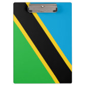 Tanzaniaanse vlag klembord (Voorkant)