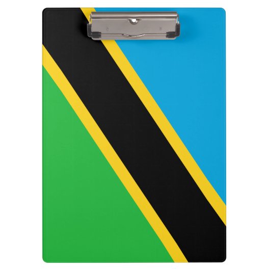 Tanzaniaanse vlag klembord (Voorkant)
