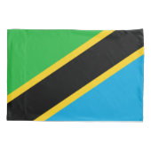 Tanzaniaanse vlag kussensloop (Achterkant)