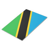 Tanzaniaanse vlag notitieblok (Schuin)