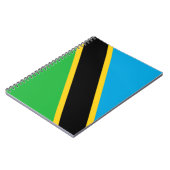 Tanzaniaanse vlag notitieboek (Linkerzijde)