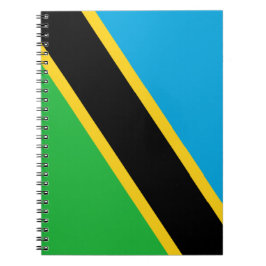 Tanzaniaanse vlag notitieboek