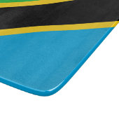 Tanzaniaanse vlag snijplank (Hoek)