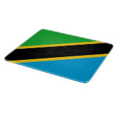 Tanzaniaanse vlag snijplank (Hoek)