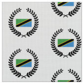 Tanzaniaanse vlag stof (Close Up)