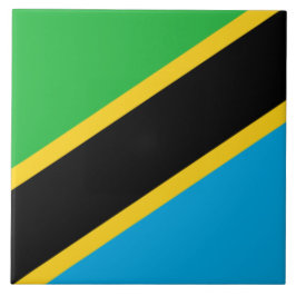 Tanzaniaanse vlag tegeltje