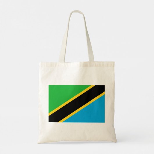Tanzaniaanse vlag tote bag (Achterkant)