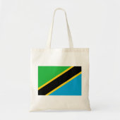 Tanzaniaanse vlag tote bag (Voorkant)