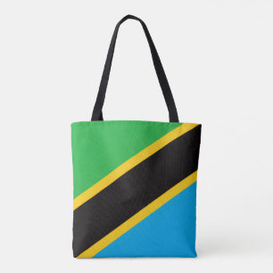 Tanzaniaanse vlag, Vlag van Tanzania Tote Bag
