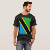 Tanzanian Flag Tanzania T-shirt (Voorkant volledig)