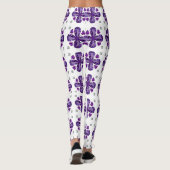 Tanzaniet 4-blad leggings (Achterkant)