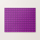 Tanzaniet Gemstone Purple Legpuzzel (Horizontaal)