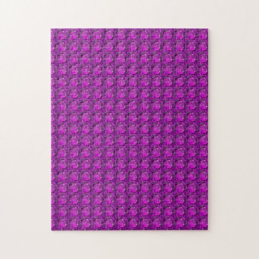 Tanzaniet Gemstone Purple Legpuzzel (Verticaal)