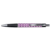 Tanzaniet Gemstone Purple Pen (Achterkant)
