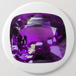 Tanzaniet Gemstone Purple Ronde Button 6,0 Cm