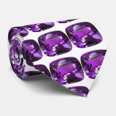 Tanzaniet Gemstone Purple Stropdas (Opgerold)
