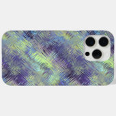 Tanzanite Blue Liquid Pattern Case-Mate iPhone Case (Achterkant (horizontaal))