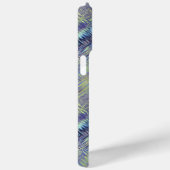 Tanzanite Blue Liquid Pattern Case-Mate iPhone Case (Achterkant / Rechts)