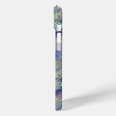 Tanzanite Blue Liquid Pattern Case-Mate iPhone Case (Achterkant / Links)