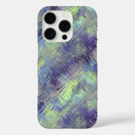 Tanzanite Blue Liquid Pattern iPhone 16 Pro Hoesje