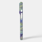 Tanzanite Blue Liquid Pattern Case-Mate iPhone Case (Achterkant / Links)