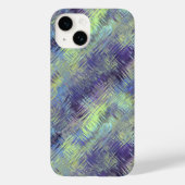 Tanzanite Blue Liquid Pattern Case-Mate iPhone Case (Achterkant)
