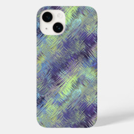 Tanzanite Blue Liquid Pattern Case-Mate iPhone Case