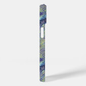 Tanzanite Blue Liquid Pattern Case-Mate iPhone Case (Achterkant / Rechts)