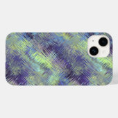 Tanzanite Blue Liquid Pattern Case-Mate iPhone Case (Achterkant (horizontaal))