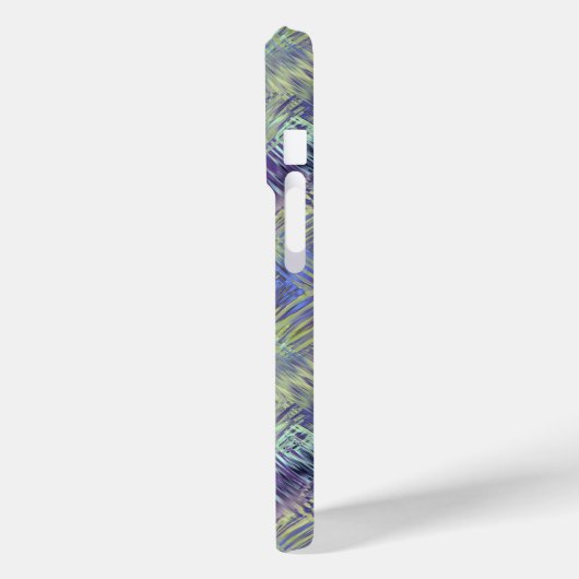 Tanzanite Blue Liquid Pattern Case-Mate iPhone Case (Achterkant / Links)