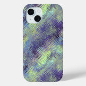 Tanzanite Blue Liquid Pattern Case-Mate iPhone Case (Achterkant)
