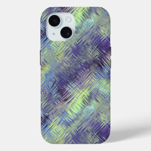 Tanzanite Blue Liquid Pattern Case-Mate iPhone Case (Achterkant)