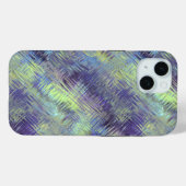 Tanzanite Blue Liquid Pattern Case-Mate iPhone Case (Achterkant (horizontaal))