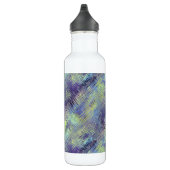 Tanzanite Blue Liquid Pattern Waterfles (Rechts)