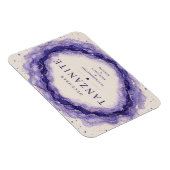 Tanzanite December Geboortesteen Flexi Magneet (Rechterzijde)