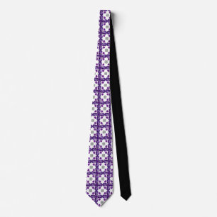 Tanzanite Diamond Art, Paars Stropdas