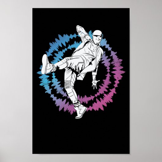 Tanzen Breakdance Beat Poster