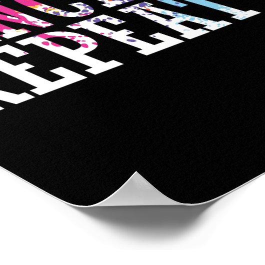 Tanzen "Eat Sleep Dance Repeat" Poster (Hoek)